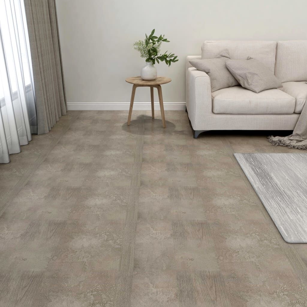 VidaXL Zelfklevende Vloerplanken Grijs 5,11m² - 35% Korting!