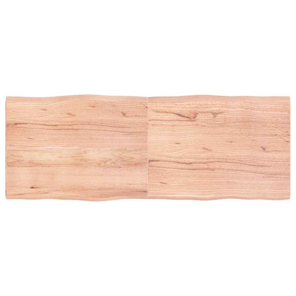 Eiken Tafelblad 160x60cm - Natuurlijke Rand - 35% Korting!