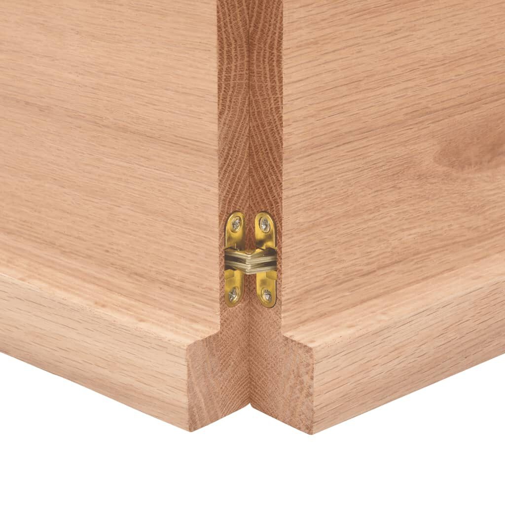 Eiken Tafelblad 160x60cm - Natuurlijke Rand - 35% Korting!
