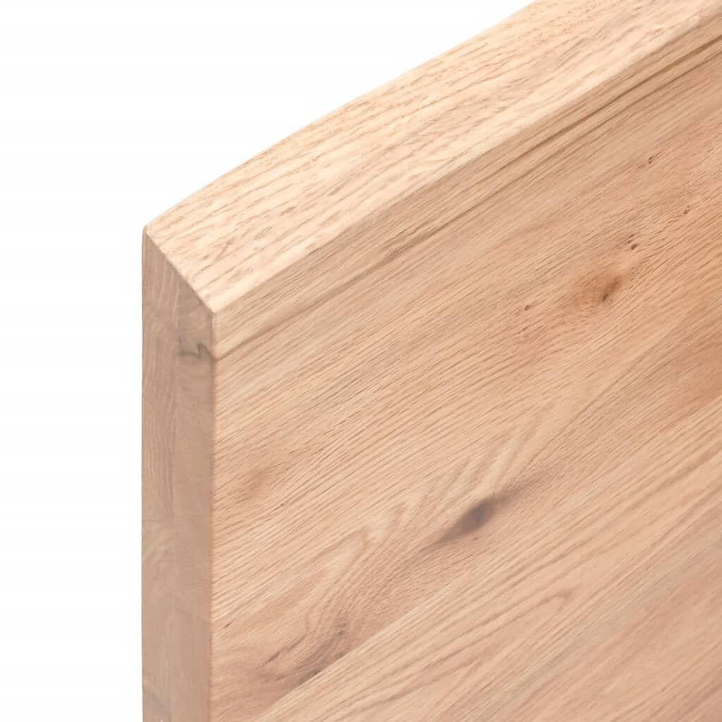 Eiken Tafelblad 160x60cm - Natuurlijke Rand - 35% Korting!