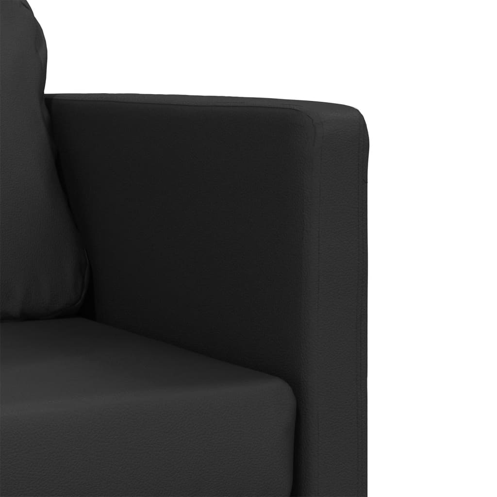 vidaXL Slaapbank 2-in-1 Kunstleer Zwart -35% Korting!