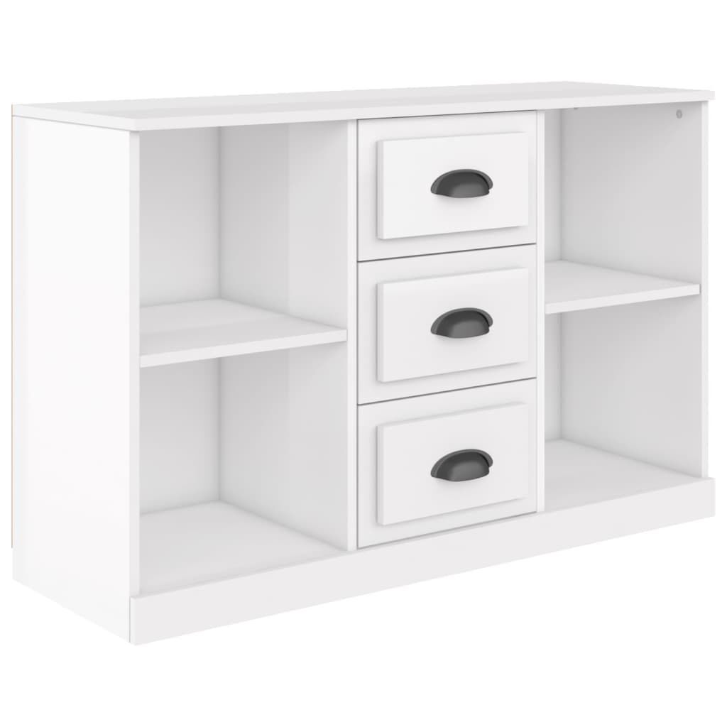 Dressoir Hoogglans Wit 104,5cm - 35% Korting!