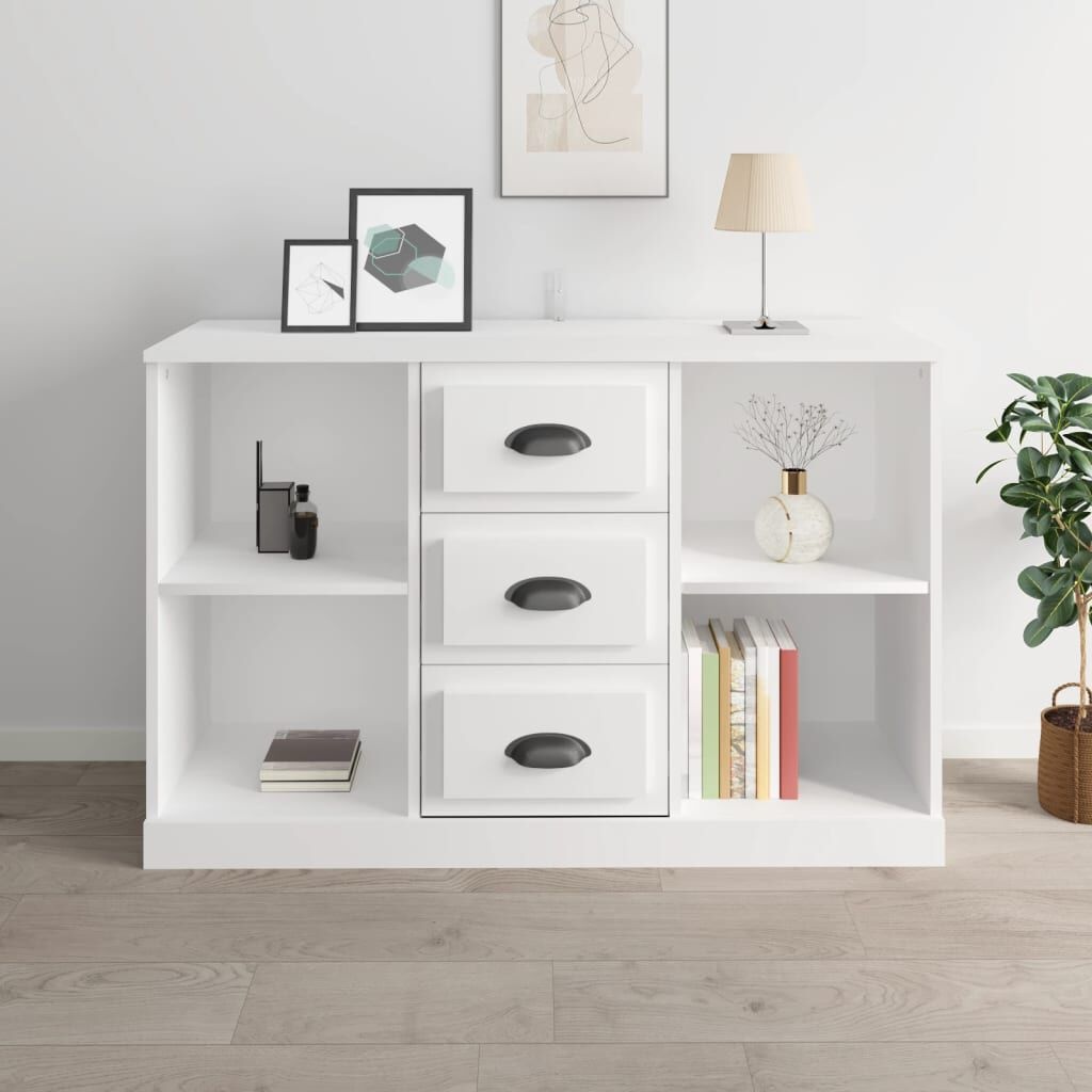 Dressoir Hoogglans Wit 104,5cm - 35% Korting!