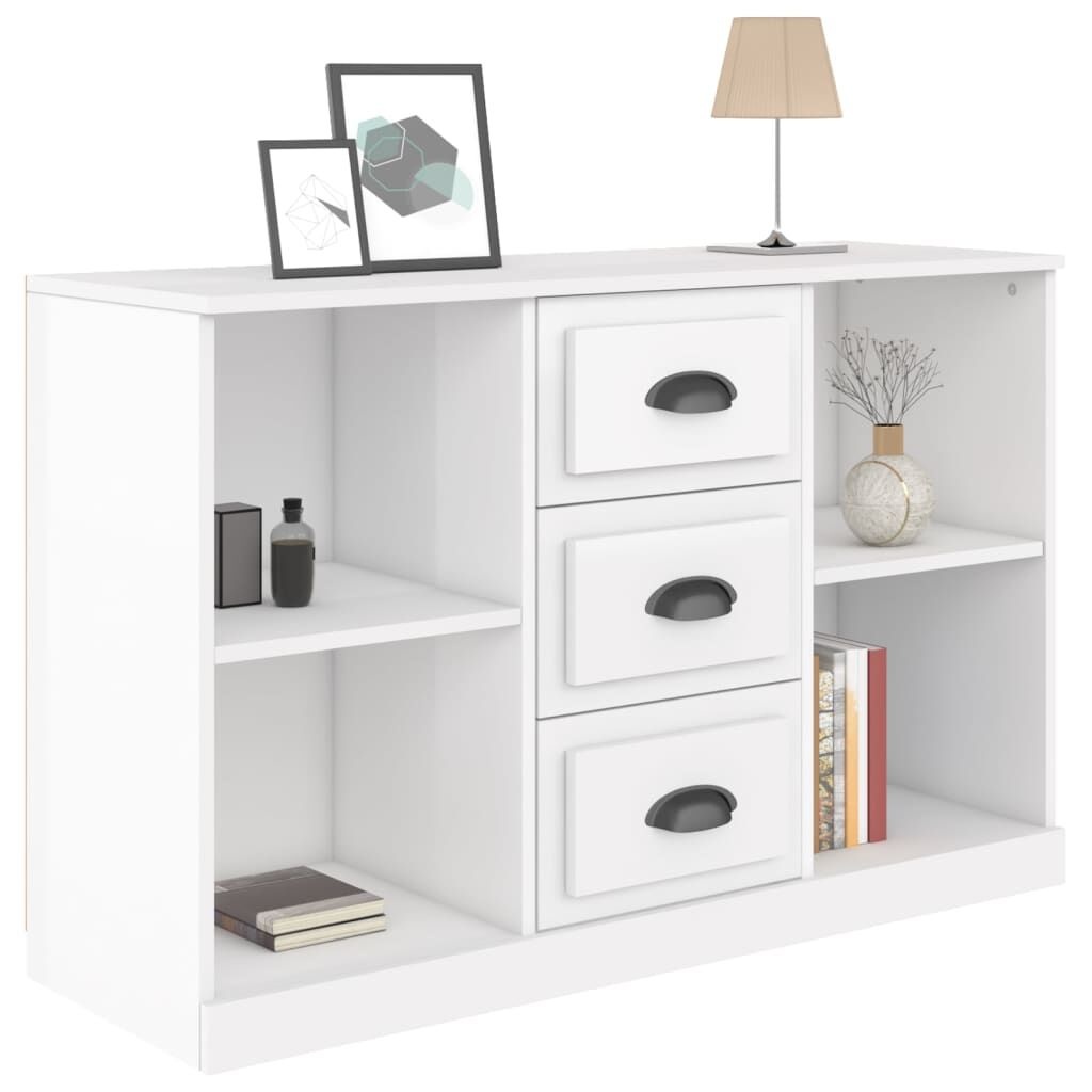 Dressoir Hoogglans Wit 104,5cm - 35% Korting!