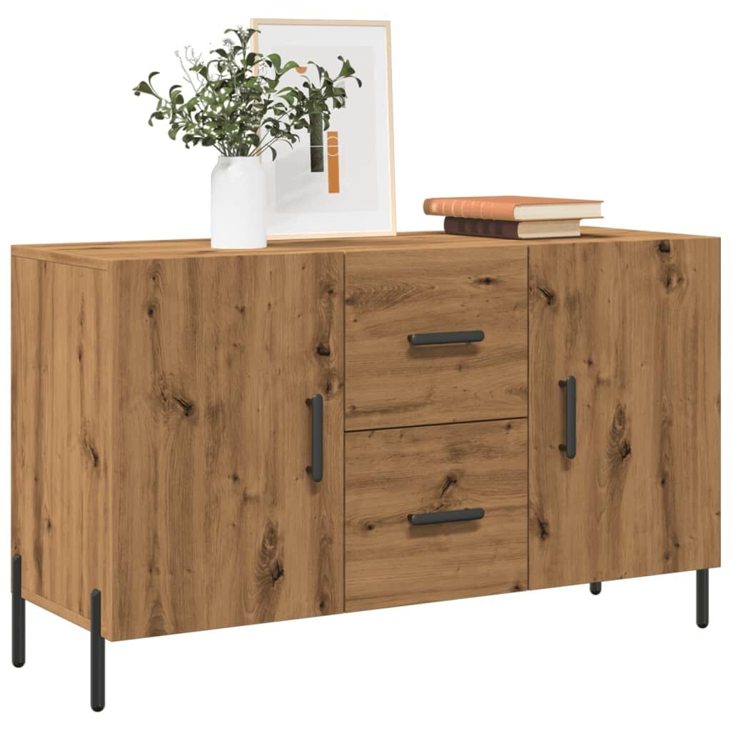 vidaXL Dressoir Eiken - 100cm - 35% Korting!