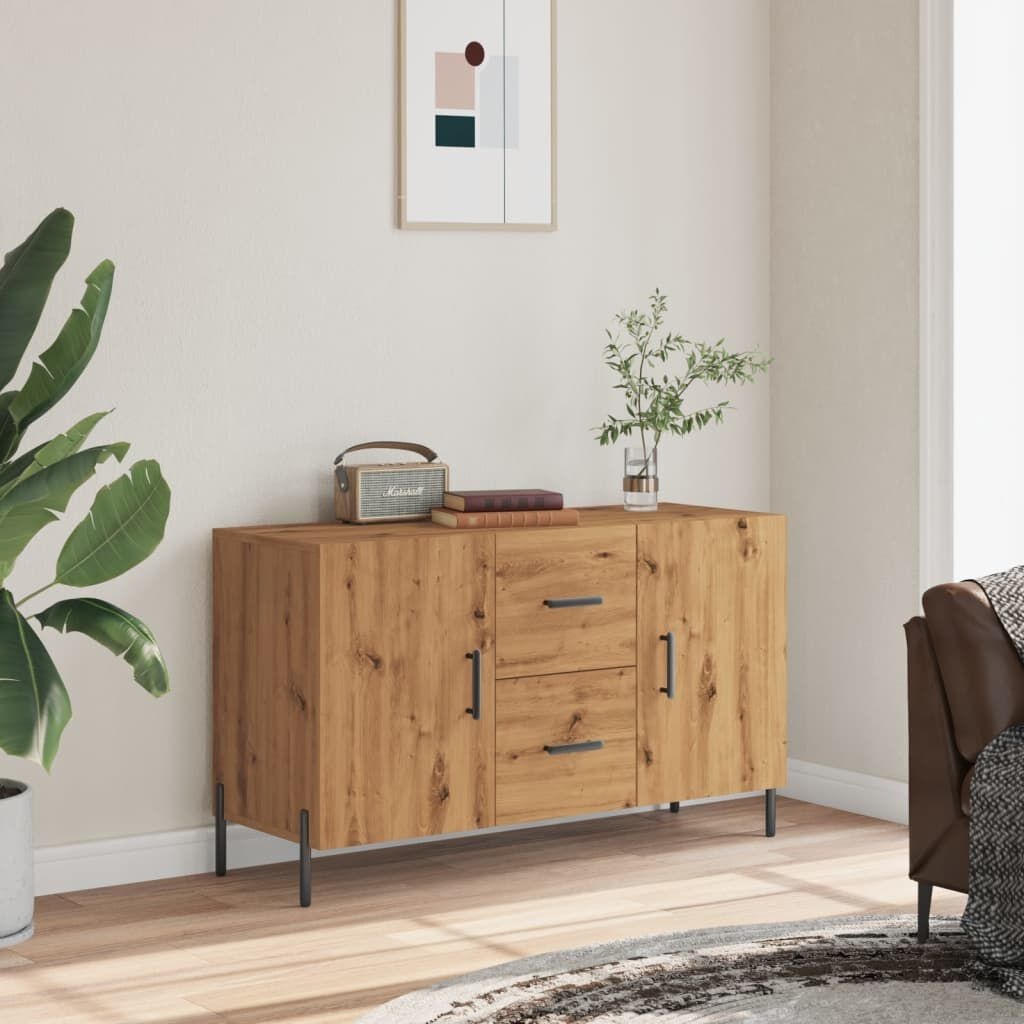 vidaXL Dressoir Eiken - 100cm - 35% Korting!