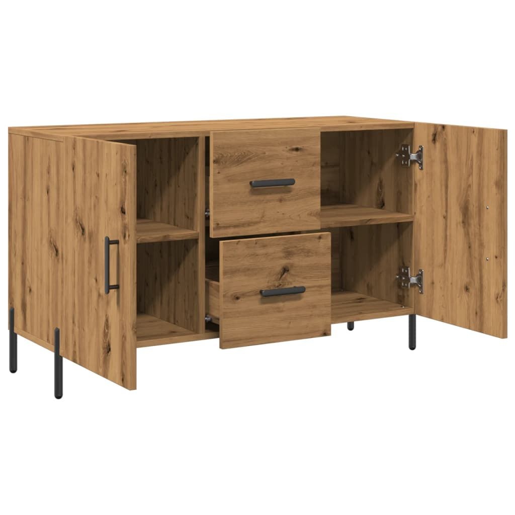 vidaXL Dressoir Eiken - 100cm - 35% Korting!