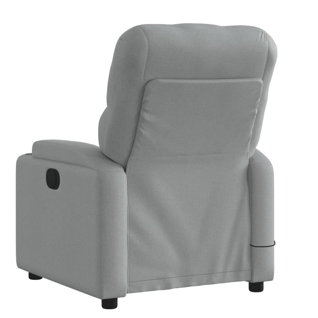 vidaXL Massagestoel Lichtgrijs - Verstelbaar & Comfortabel - 35% Korting!