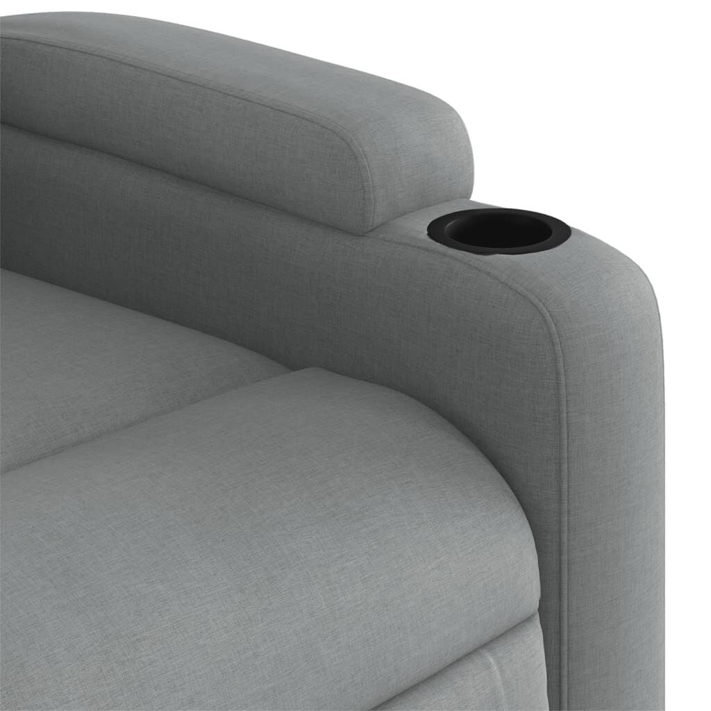 vidaXL Massagestoel Lichtgrijs - Verstelbaar & Comfortabel - 35% Korting!