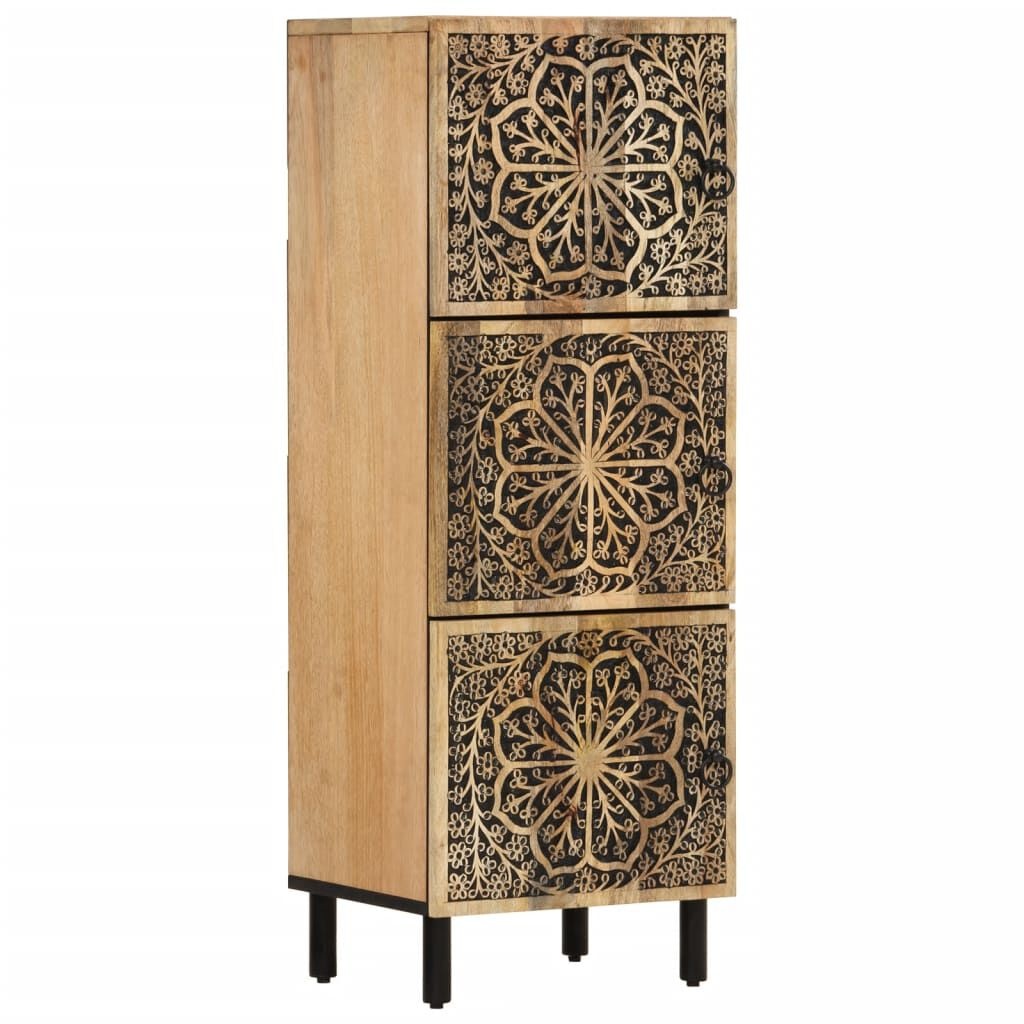 Bijzetkast Mangohout 40x33x110cm - 35% Korting!