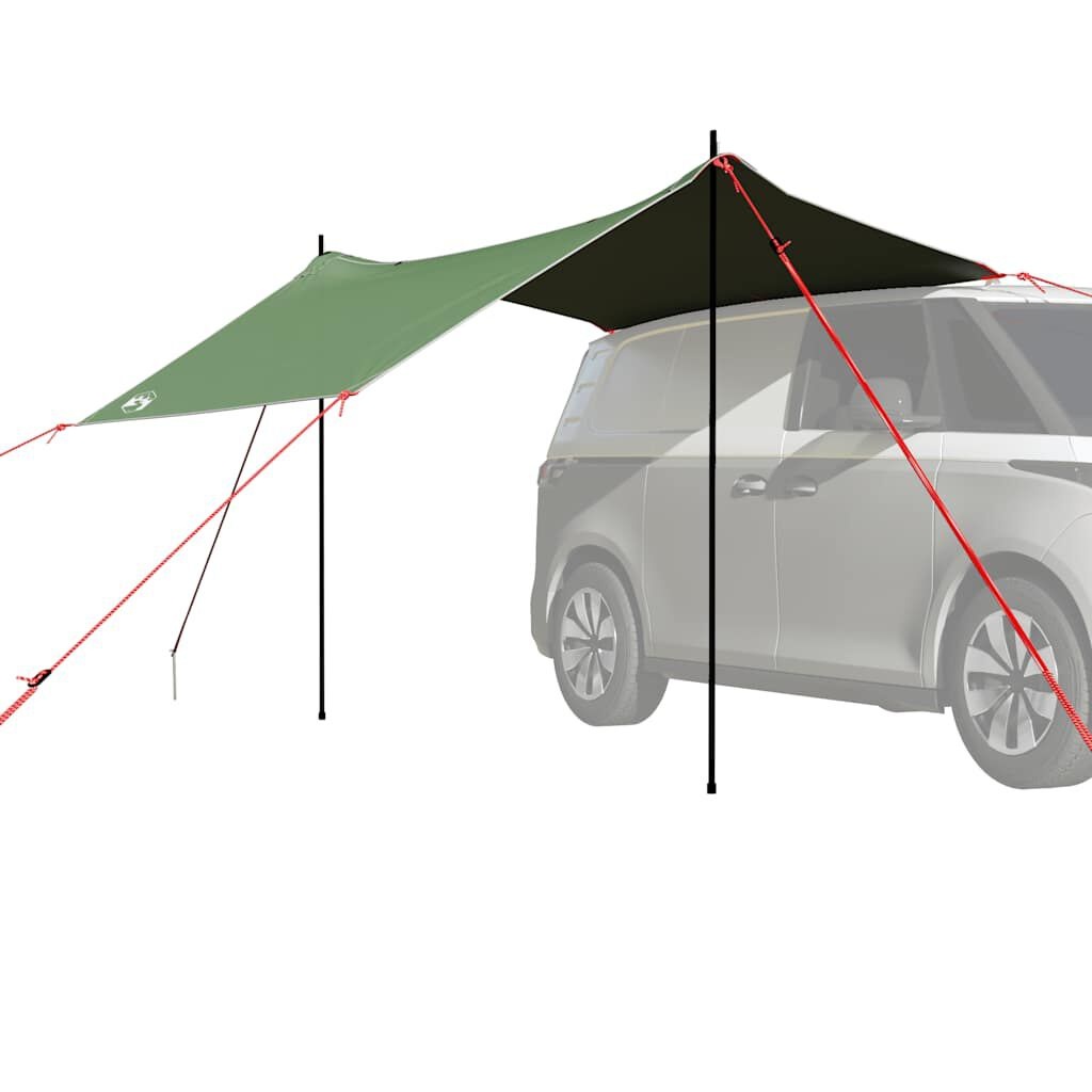 vidaXL Autotent Groen - Waterdicht! 35% Korting!