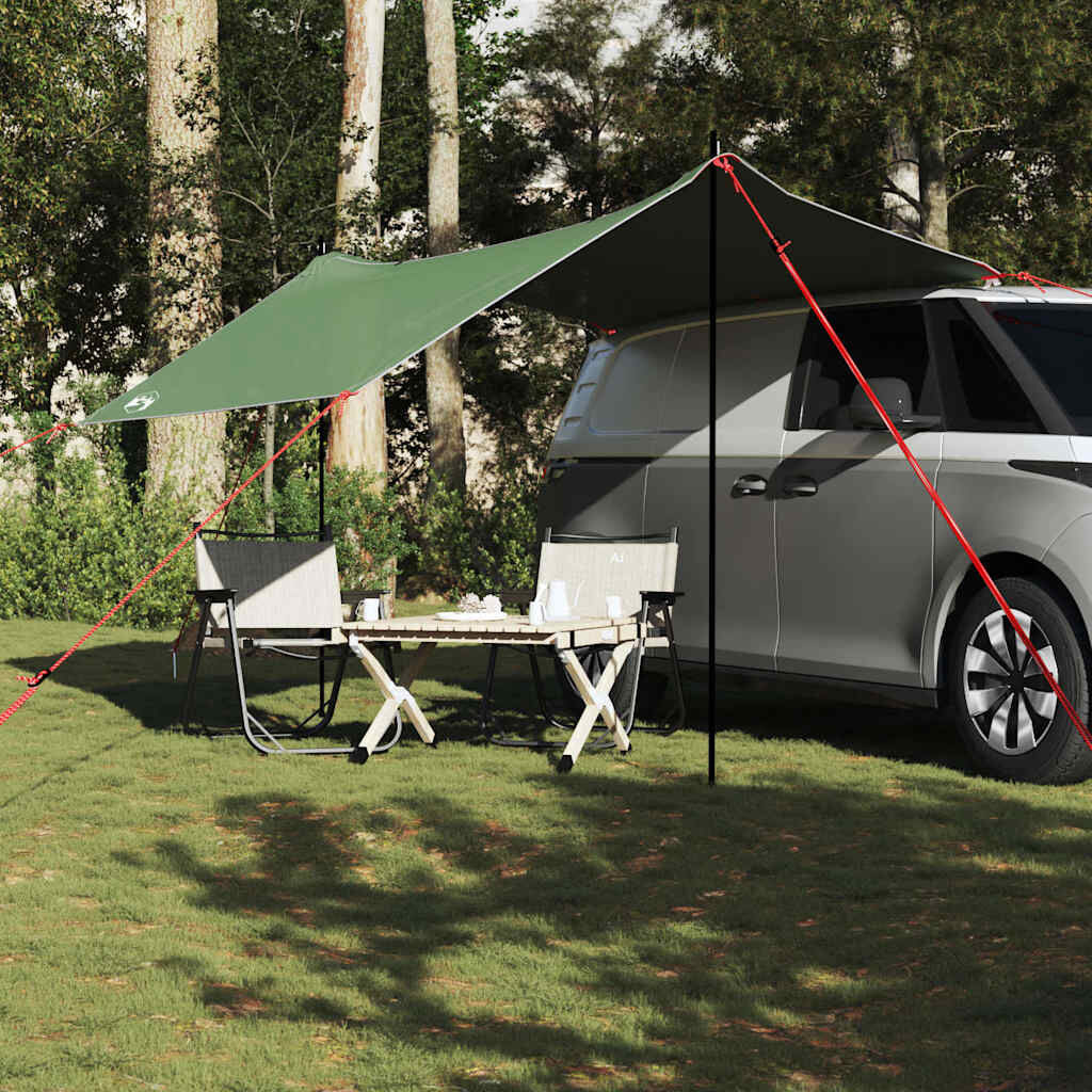 vidaXL Autotent Groen - Waterdicht! 35% Korting!