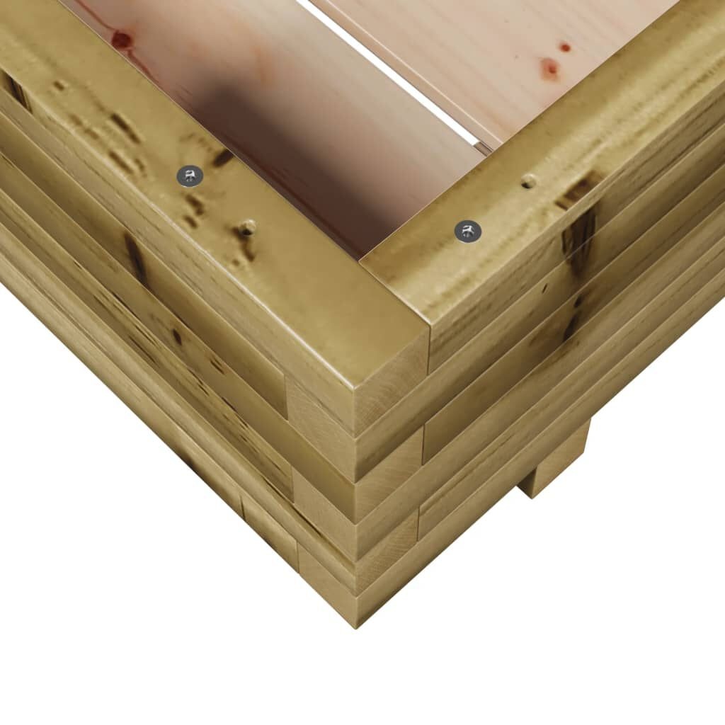 VidaXL Plantenbak Grenenhout 60x60cm - 41% Korting!