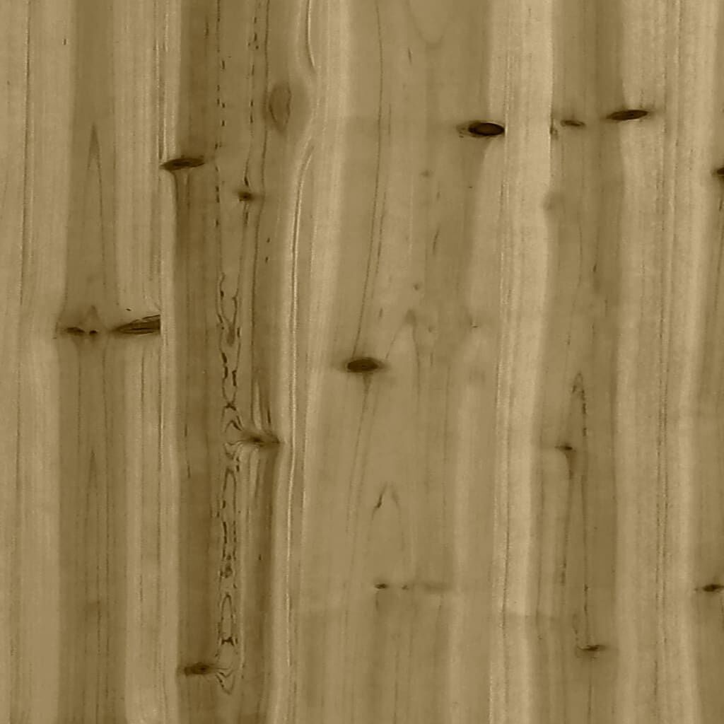 VidaXL Plantenbak Grenenhout 60x60cm - 41% Korting!