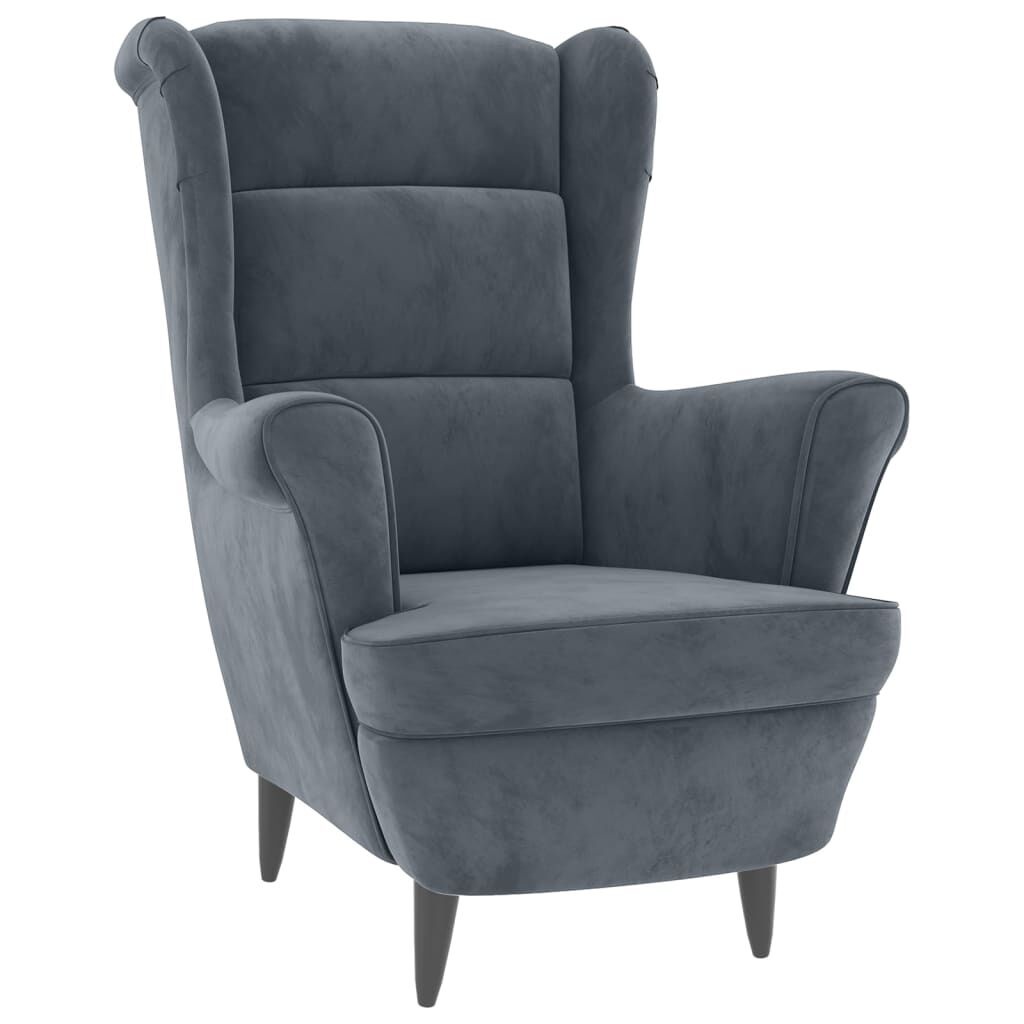vidaXL Fauteuil Donkergrijs - 35% Korting! Zo Goed Als Nieuw!