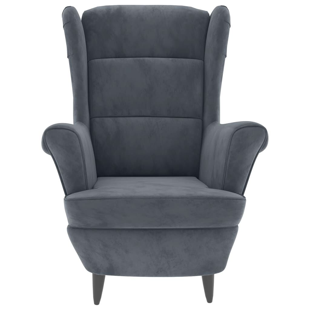 vidaXL Fauteuil Donkergrijs - 35% Korting! Zo Goed Als Nieuw!