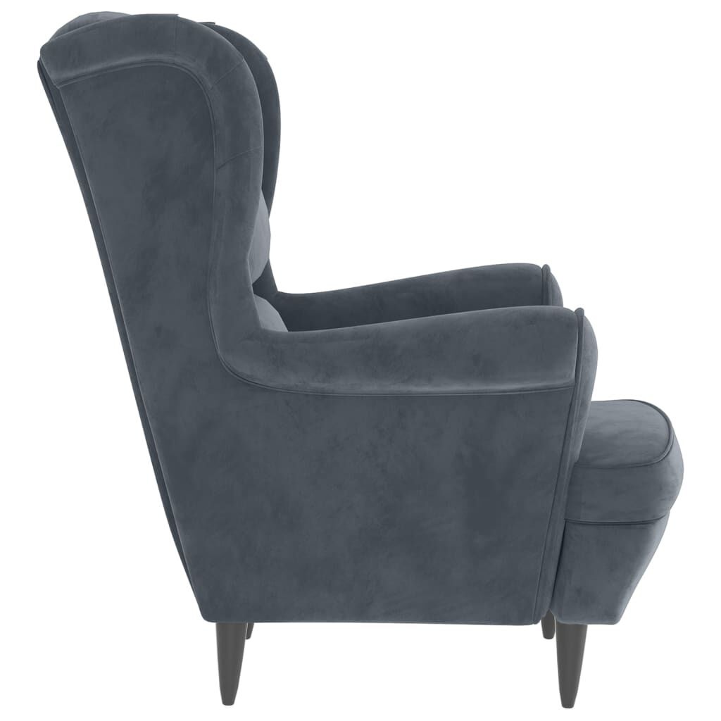 vidaXL Fauteuil Donkergrijs - 35% Korting! Zo Goed Als Nieuw!