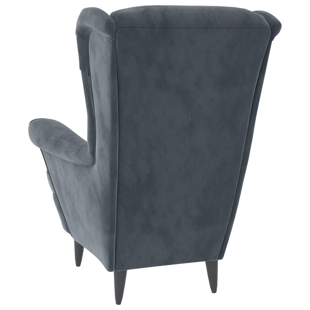 vidaXL Fauteuil Donkergrijs - 35% Korting! Zo Goed Als Nieuw!