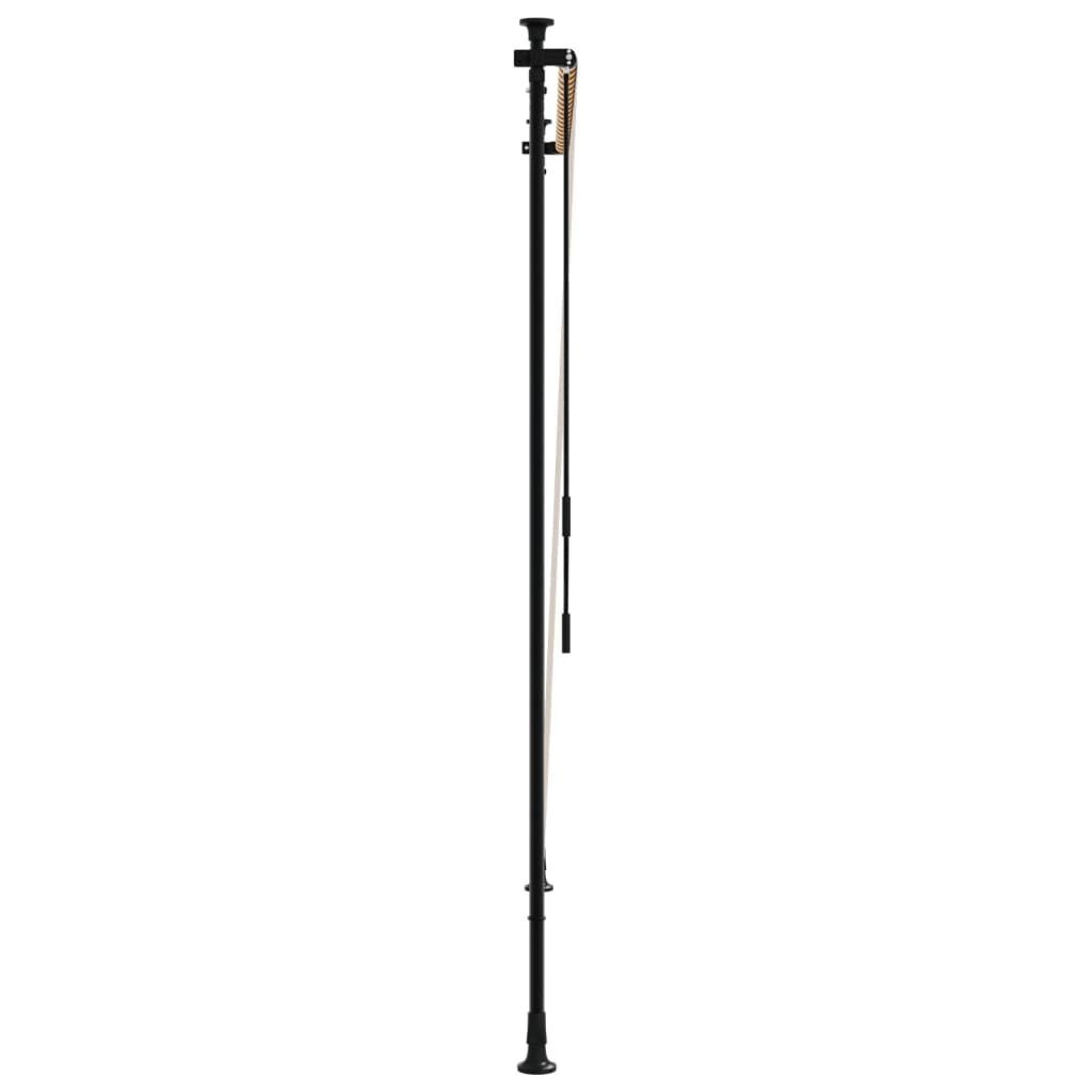 VidaXL Rolgordijn Buiten 200x270cm Oranje/Wit - 35% Korting!