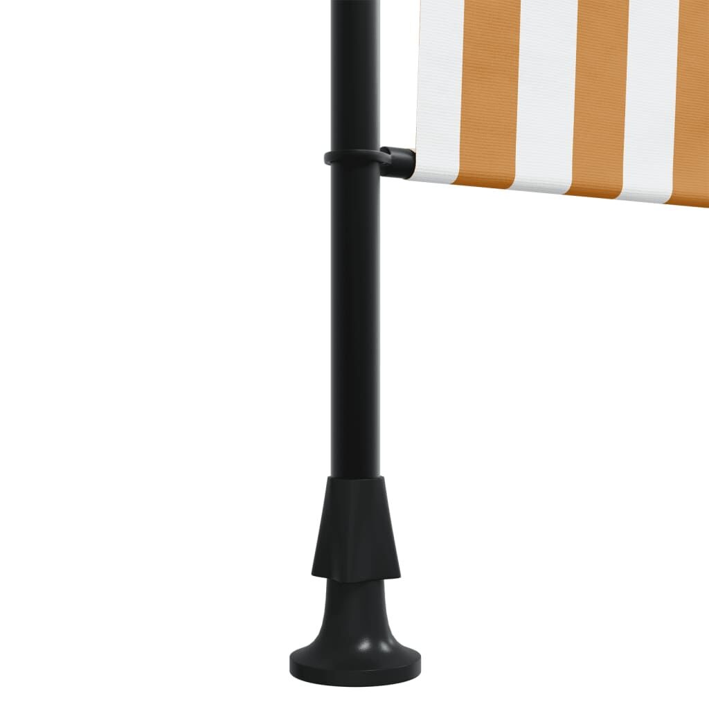 VidaXL Rolgordijn Buiten 200x270cm Oranje/Wit - 35% Korting!