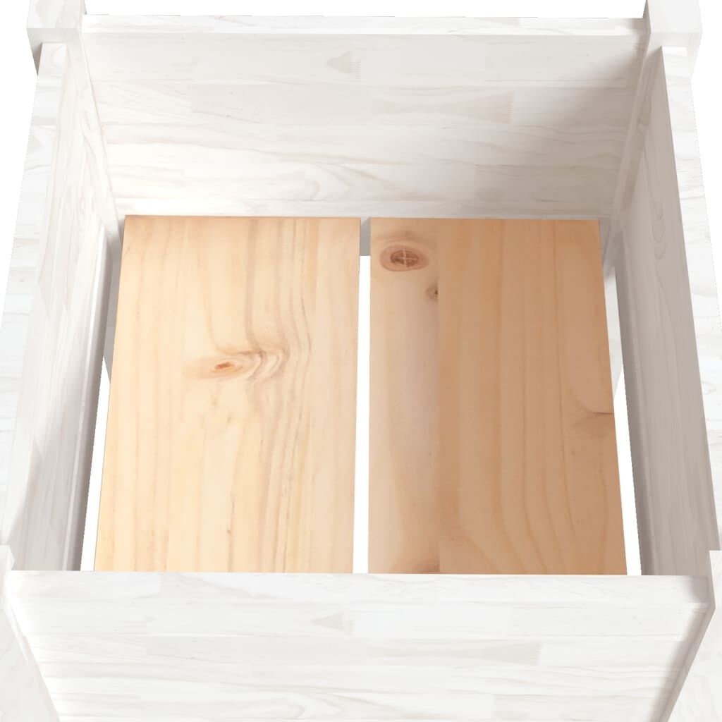 vidaXL Plantenbakken (2 st) 40x40x70 cm Grenen -35%