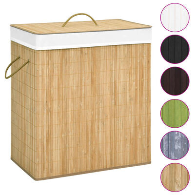VidaXL Wasmand Bamboe 100L - 41% Korting!