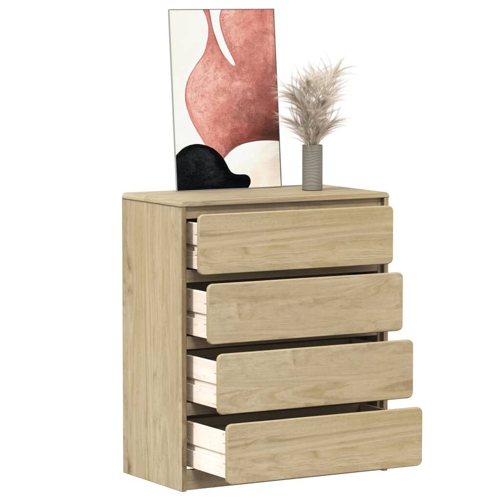 vidaXL Ladekast Grenenhout Eiken -35%! SAUDA