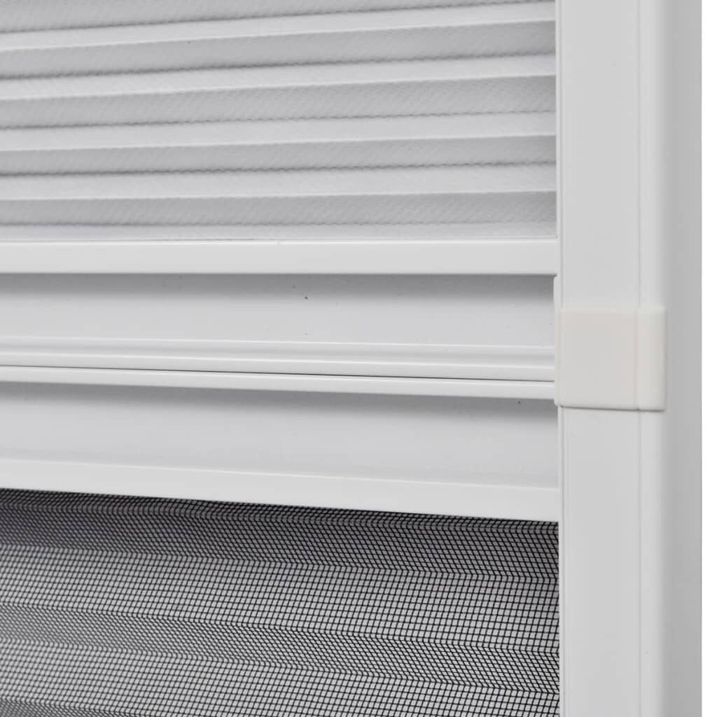 vidaXL Plissé Raamhor met Verduistering 80x100 - 35% Korting!