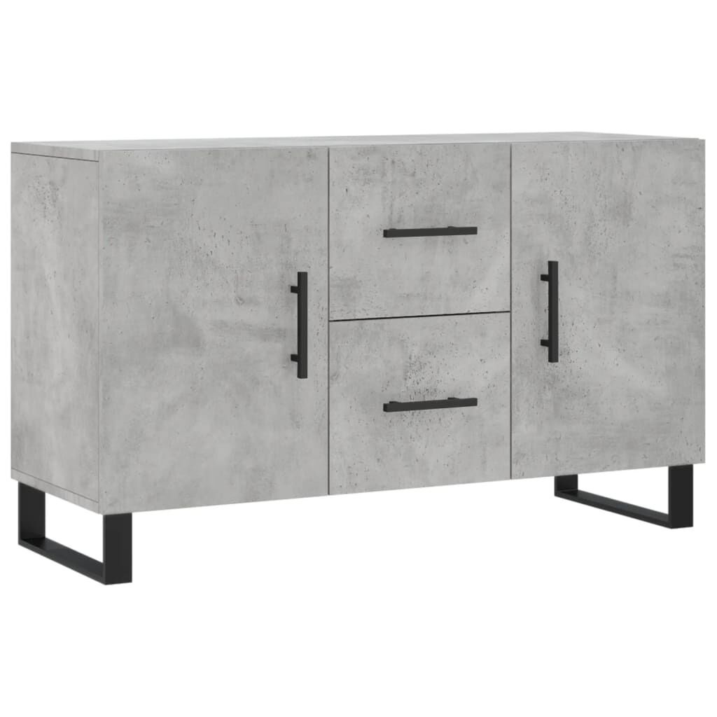 vidaXL Dressoir Betongrijs 100cm - 35% Korting! (Beschadigd)