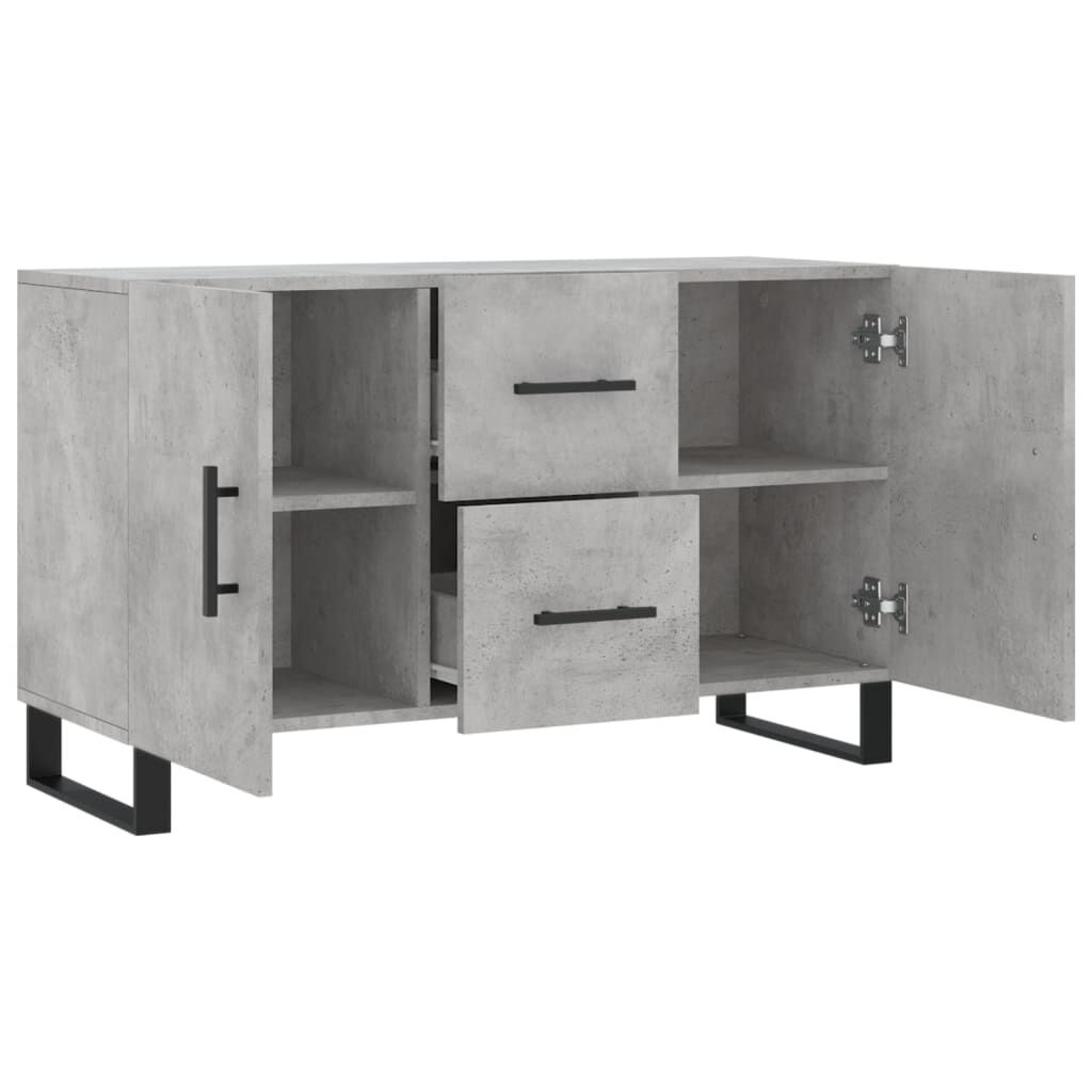 vidaXL Dressoir Betongrijs 100cm - 35% Korting! (Beschadigd)
