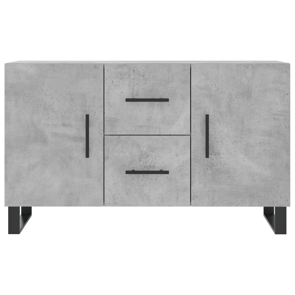vidaXL Dressoir Betongrijs 100cm - 35% Korting! (Beschadigd)