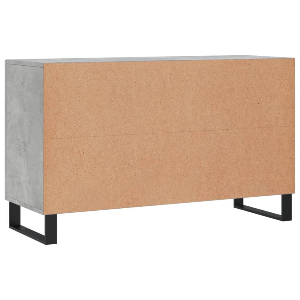 vidaXL Dressoir Betongrijs 100cm - 35% Korting! (Beschadigd)