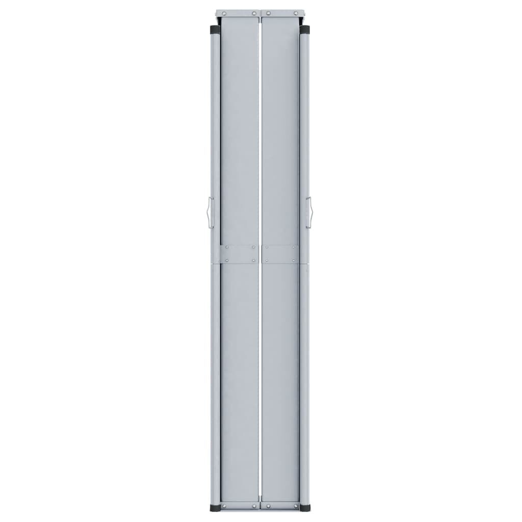 VidaXL Uittrekbaar Windscherm 220x600cm Zwart - 35% Korting!