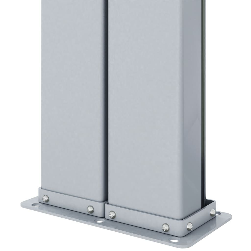VidaXL Uittrekbaar Windscherm 220x600cm Zwart - 35% Korting!