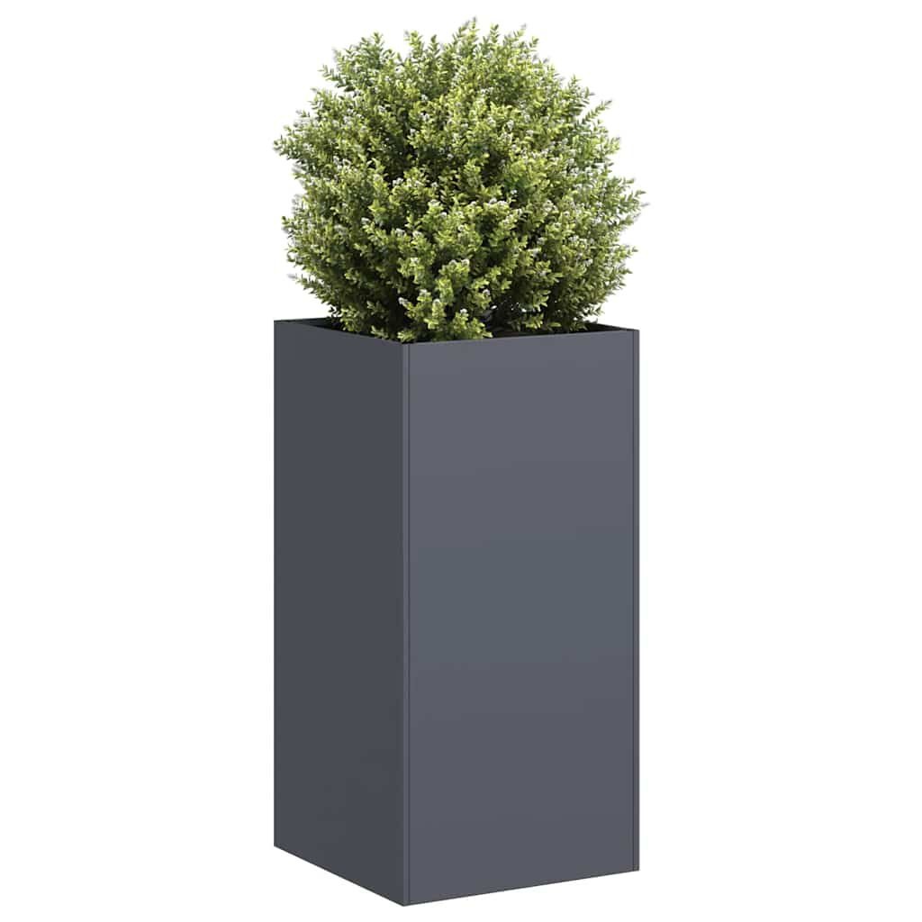 vidaXL Plantenbak Antraciet 40x40x80cm - 35% Korting!