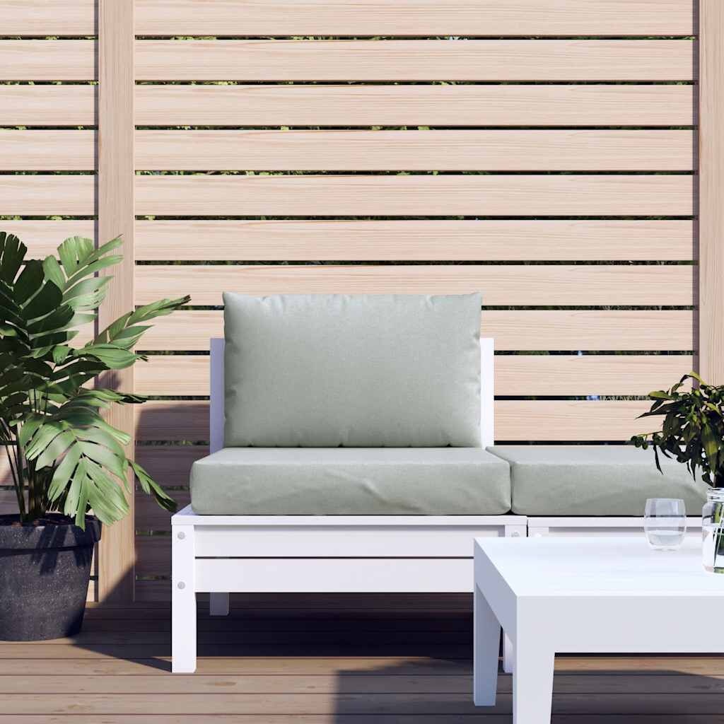 vidaXL Palletkussens Lichtgrijs - 2 stuks - 35% Korting!