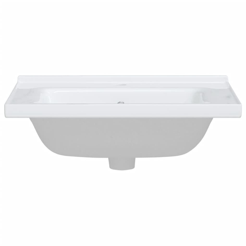 vidaXL Wastafel Wit Keramiek 61x48cm - 35% Korting!