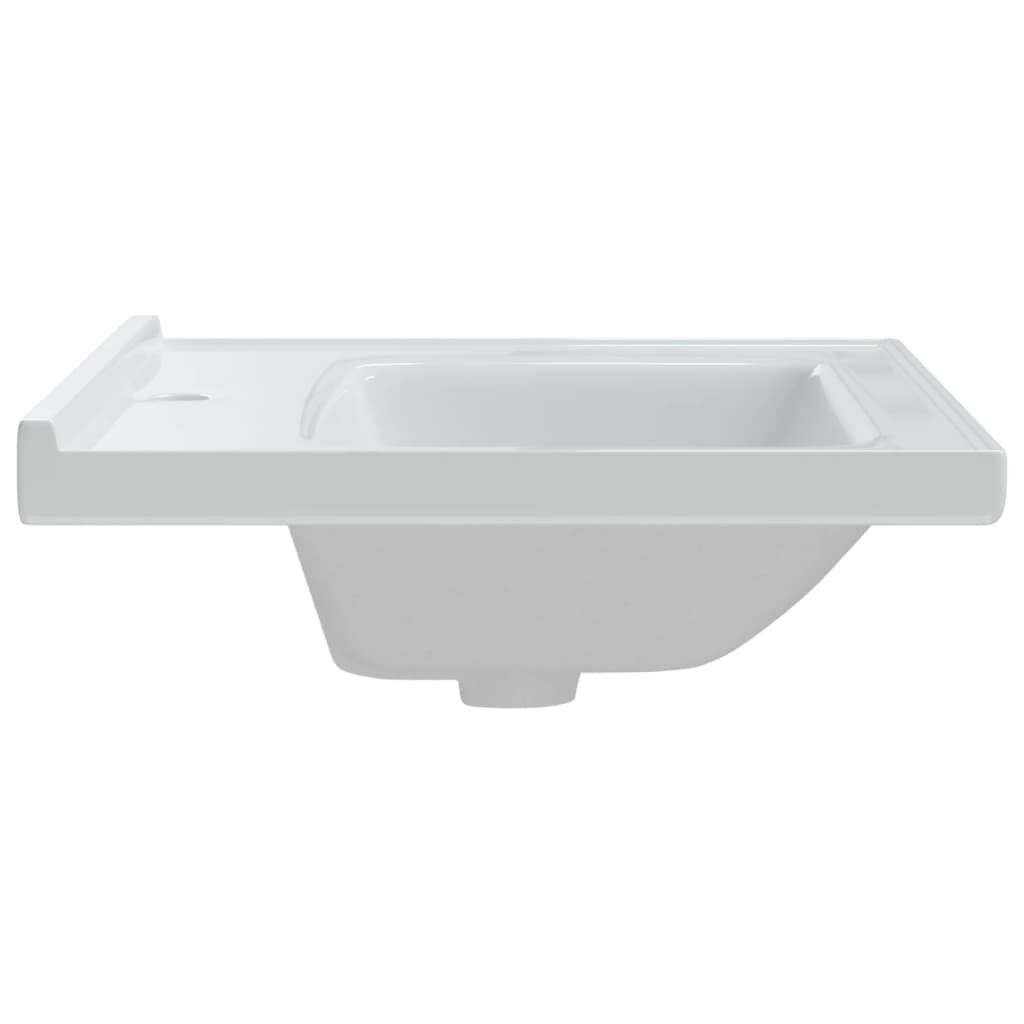 vidaXL Wastafel Wit Keramiek 61x48cm - 35% Korting!