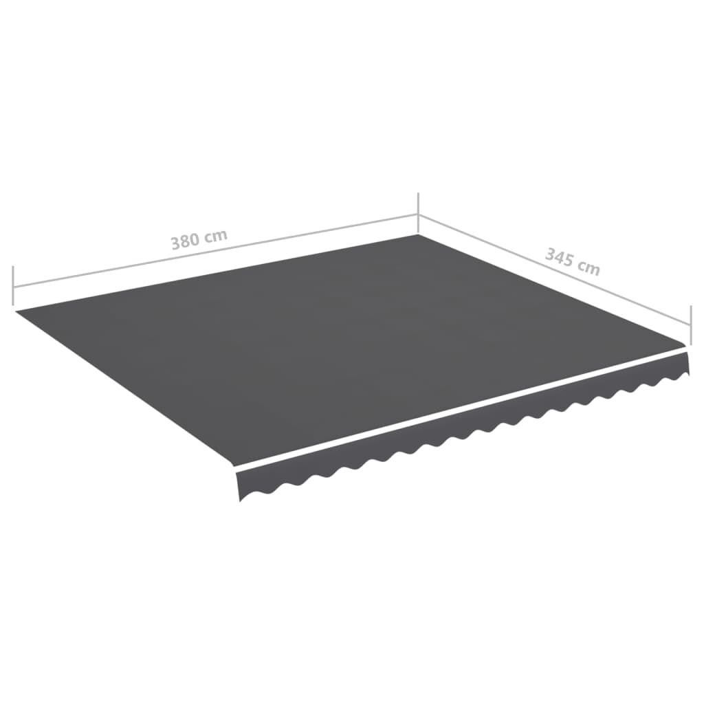vidaXL Luifeldoek 4x3.5m Antraciet -35%!