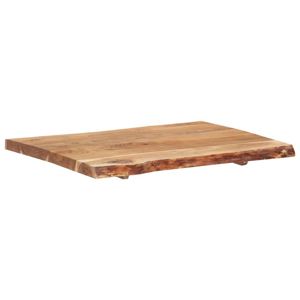 vidaXL Acacia Tafelblad 80cm - Natuurlijke Rand - 35% Korting!