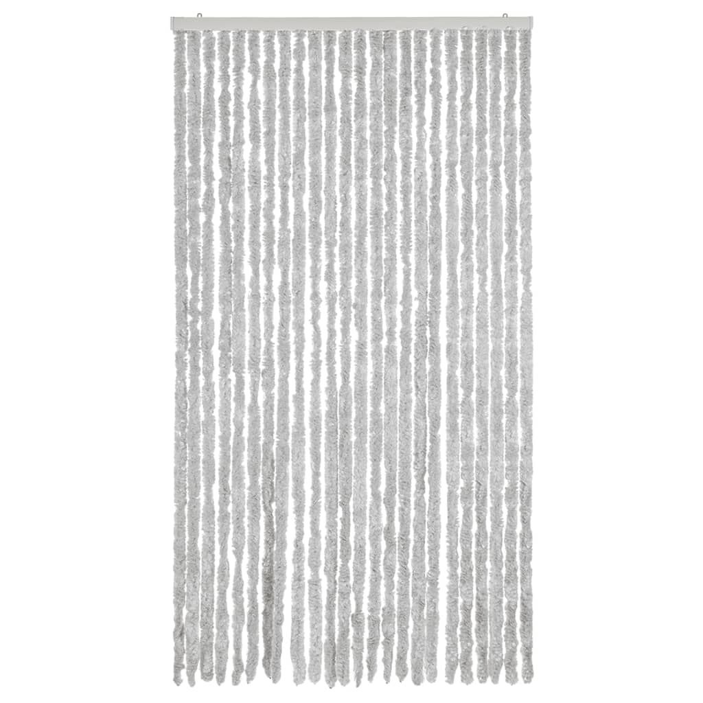 Vliegengordijn Chenille Grijs 100x220cm - 35% Korting!