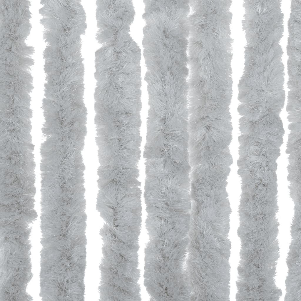 Vliegengordijn Chenille Grijs 100x220cm - 35% Korting!