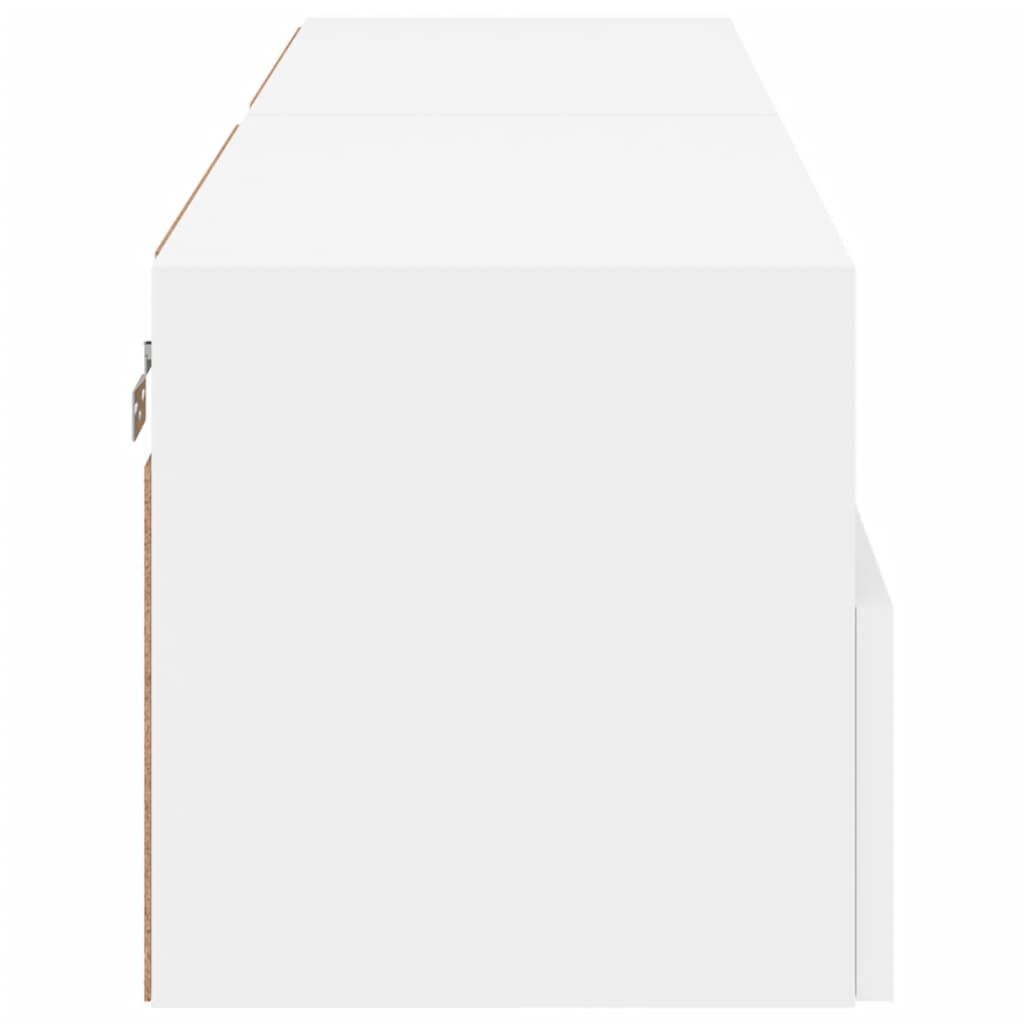 vidaXL TV Wandmeubels Wit 2x 60cm - 35% Korting!