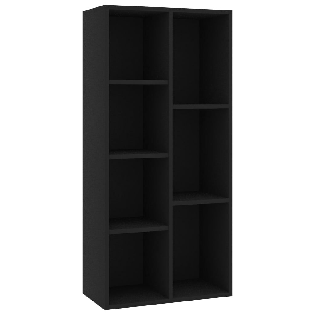 vidaXL Boekenkast Zwart 50x25x106cm - 45% Korting!