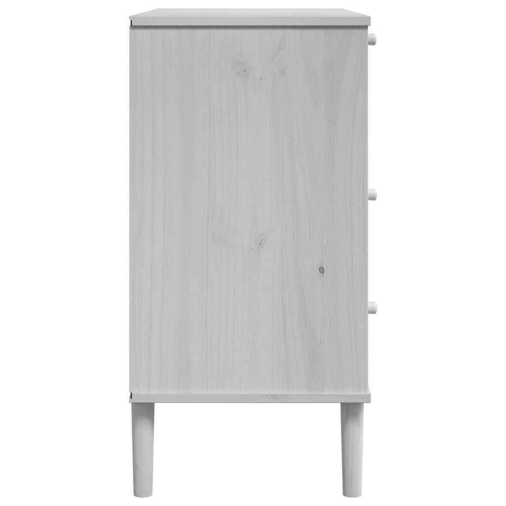 VidaXL Ladekast SENJA Rattan Wit 80cm - 35% Korting!