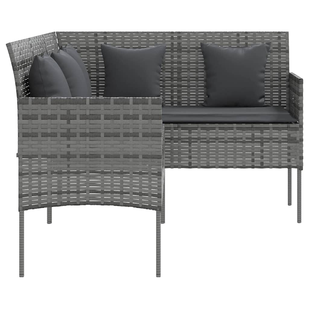 vidaXL Loungeset 5-delig Grijs - 35% Korting! (Lichte Schade)