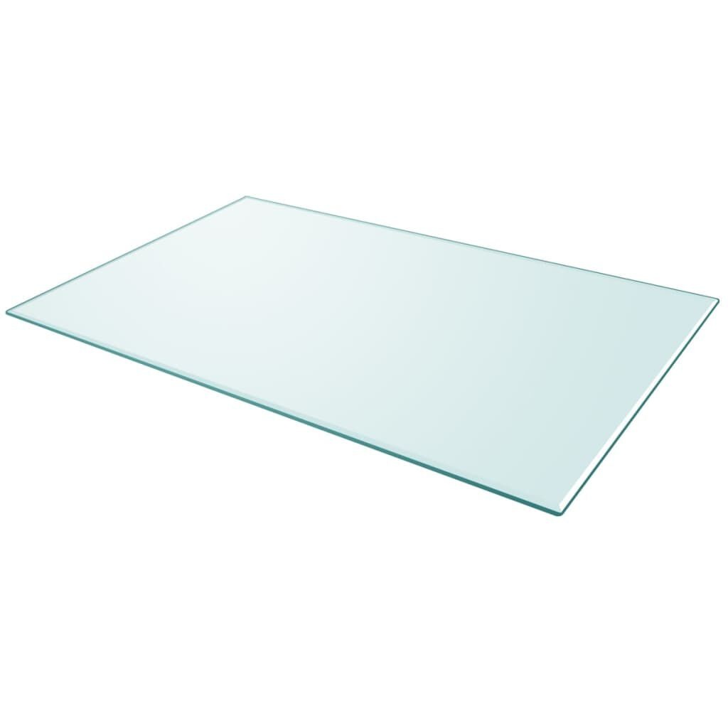 Glazen Tafelblad 100x62cm - Zo Goed Als Nieuw! 35% Korting