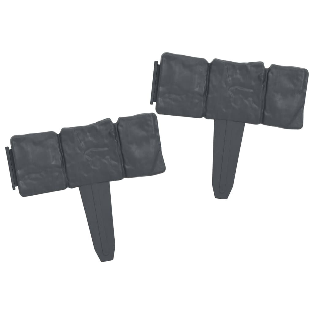 vidaXL Gazonrand Steenlook 10m (41st) - 35% Korting!