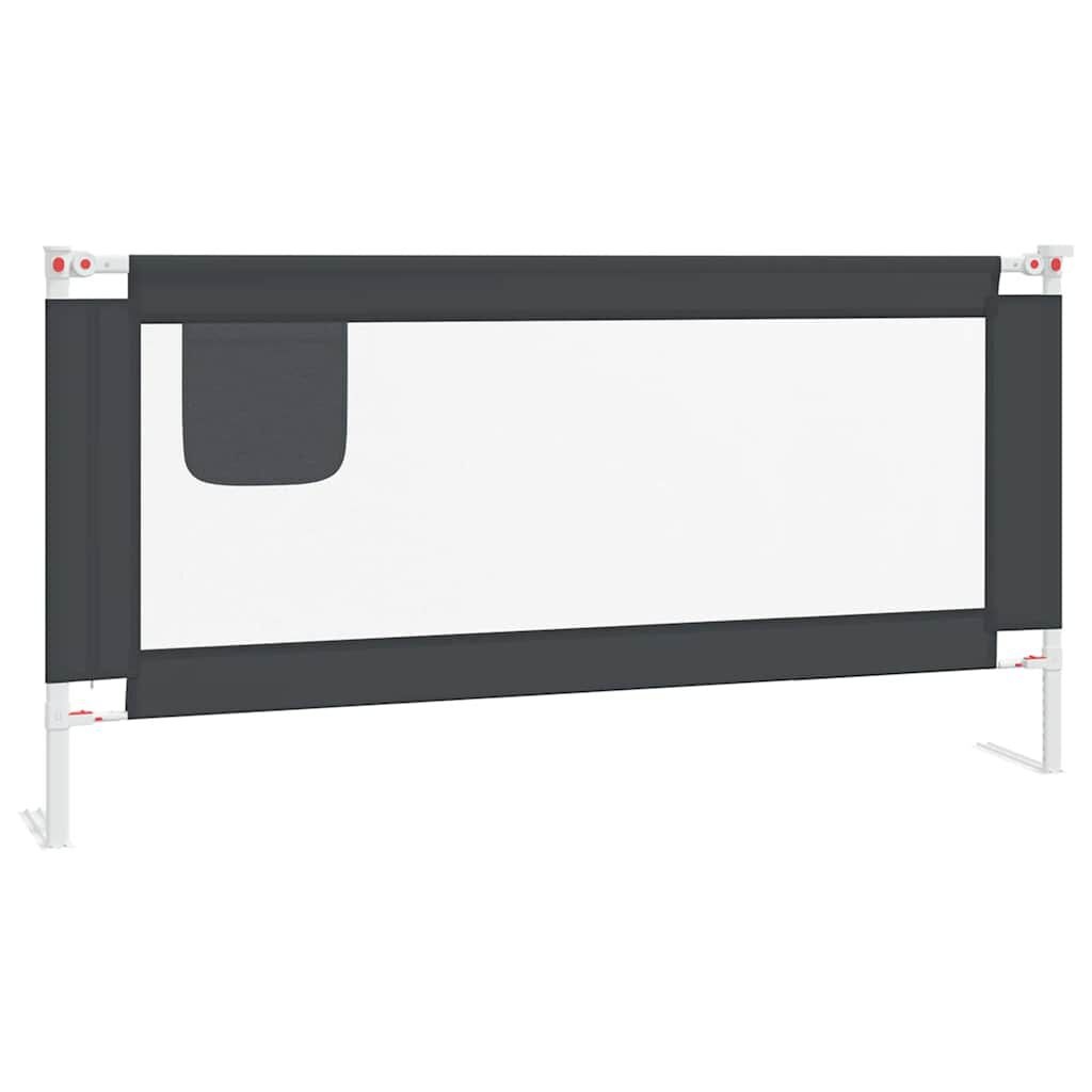VidaXL Bedhekje Peuter 180cm Donkergrijs - 35% Korting!