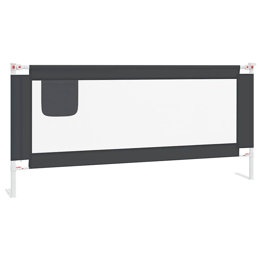 VidaXL Bedhekje 200cm Donkergrijs - 35% Korting!